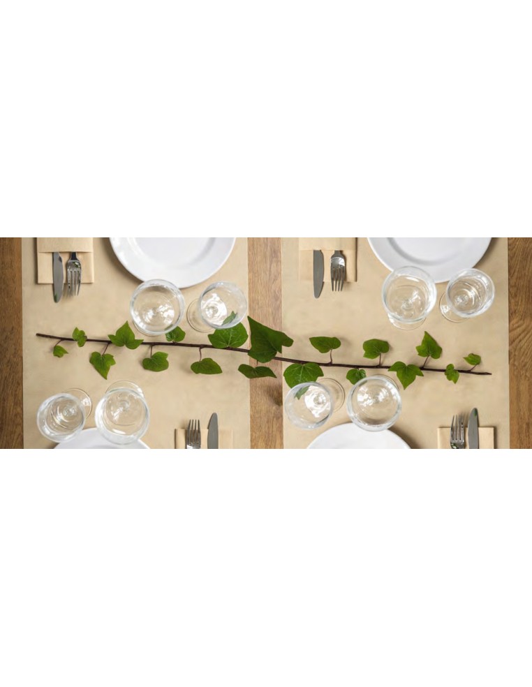 MANTEL 31x43 cm PAPEL NATURAL RECICLADO (2000 uds)