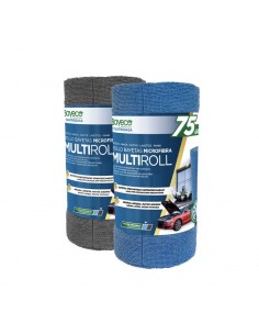 BAYETA ROLLO MICROFIBRA MULTIROLL AZUL (75 serv) BAYECO