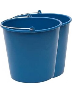 CUBO FREGONA GOMA AZUL 8 L