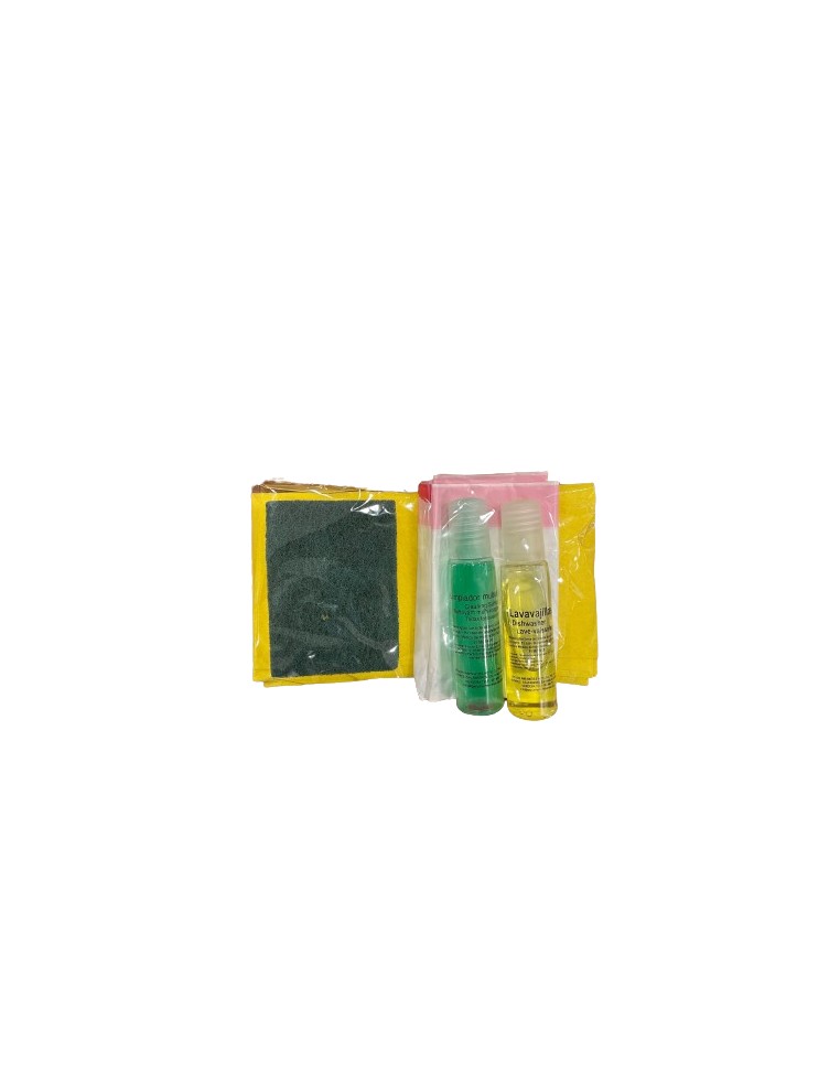 KIT LIMPIEZA APARTAMENTOS BASIC (50 uds)
