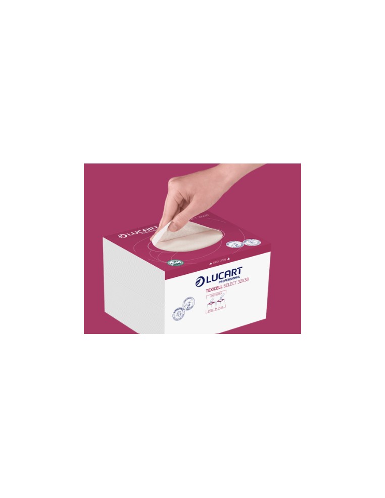 PAÑO TEXICELL 38X58 LUCART (paquete de 60 uds)