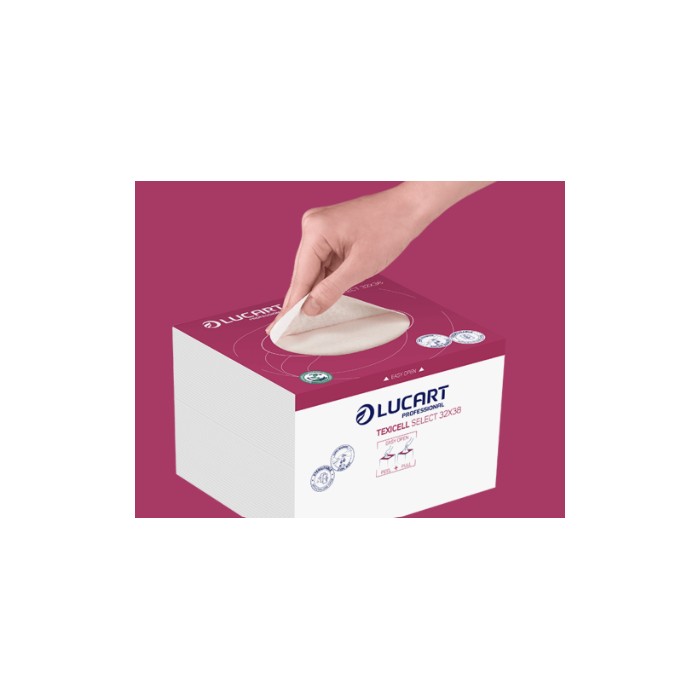 PAÑO TEXICELL 38X58 LUCART (paquete de 60 uds)