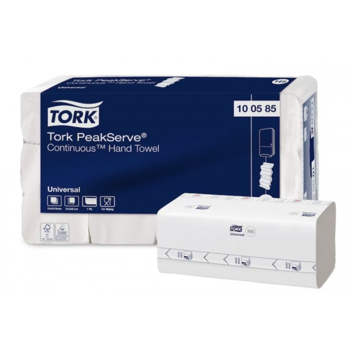 TOALLA DE MANO EN CONTINUO TORK PeakServe H5 (4.920 uds)