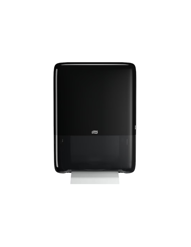 DISPENSADOR DE TOALLAS - TOALLERO H5 para TOALLA EN  CONTINUO NEGRO TORK