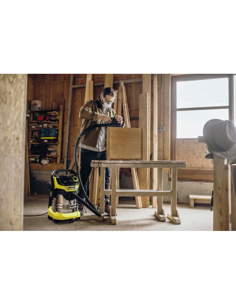 ASPIRADOR KARCHER para SUCIEDAD SÓLIDA Y LÍQUIDA WD 5 P S