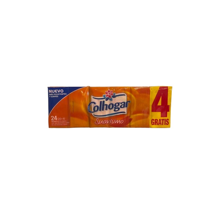 PAÑUELOS COLHOGAR SUAVISIMO (24 paq x 9 uds)