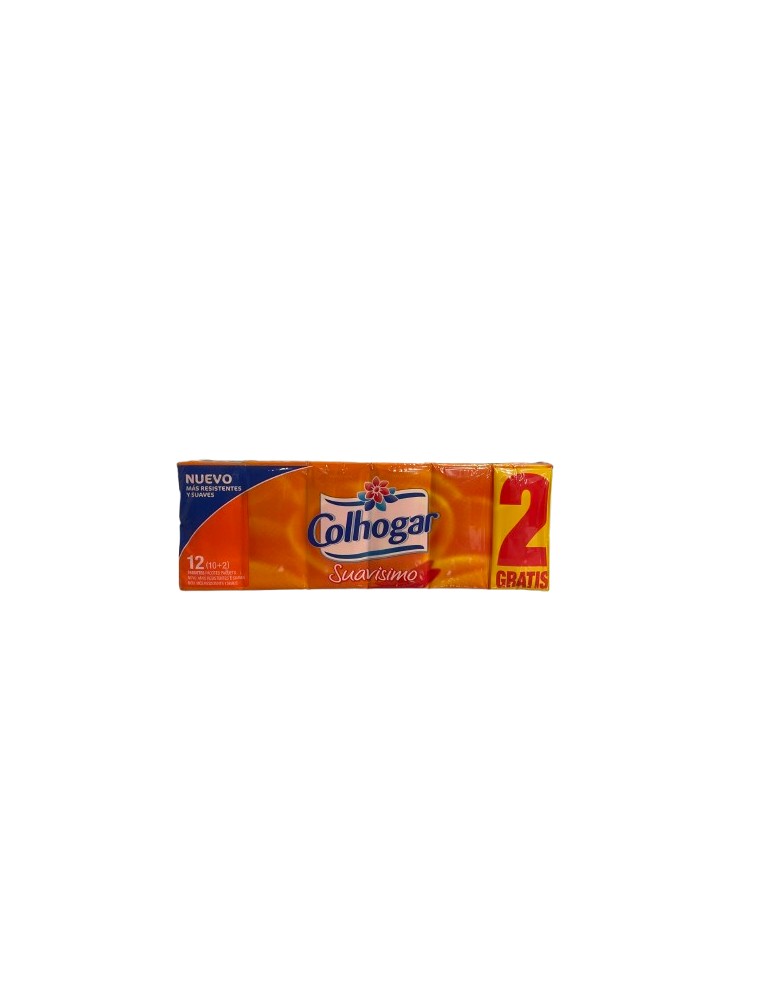 PAÑUELOS COLHOGAR SUAVISIMO (12 paquetes)