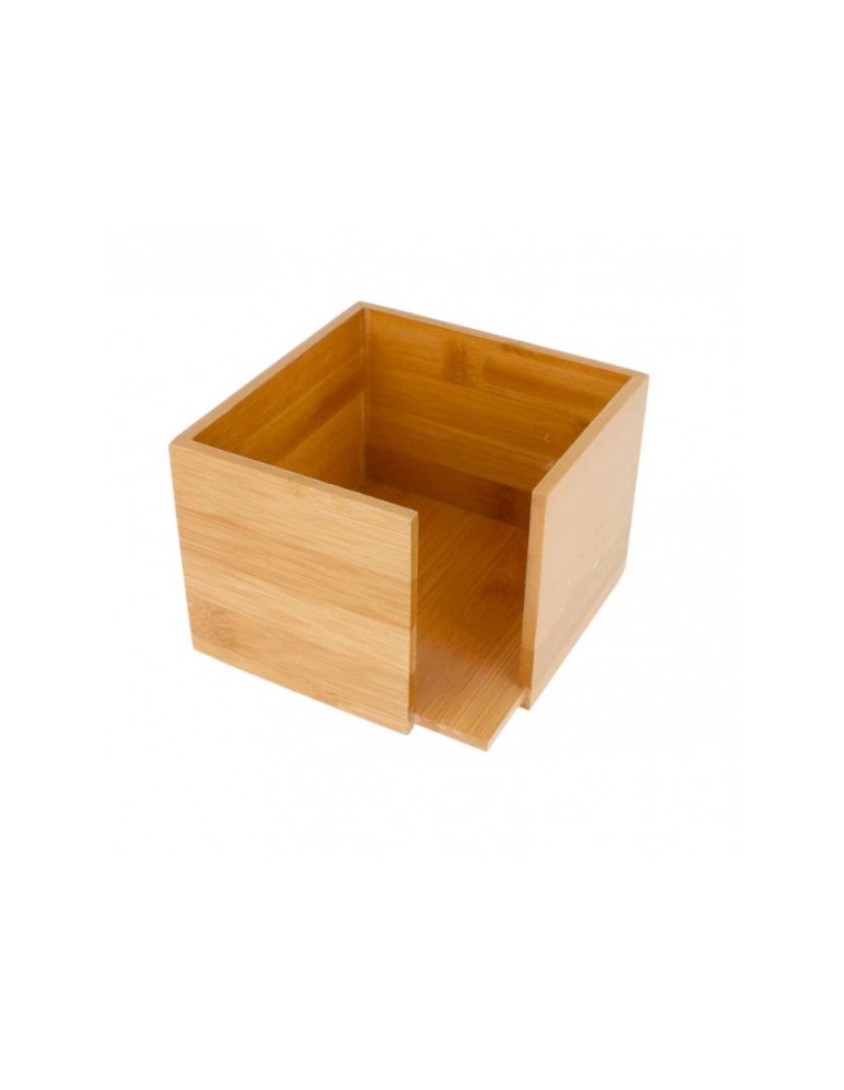 SERVILLETERO NATURAL BAMBU 13,5x13,5 cm