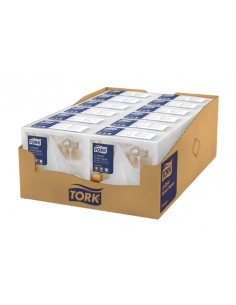 SERVILLETA 39x39 LINSTYLE TORK BLANCA (12 paquetes x 50 unidades) 2