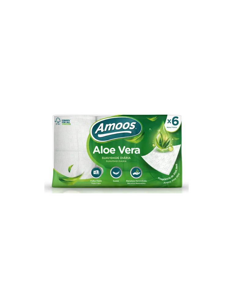HIGIÉNICO DOMÉSTICO AMOOS 3 CAPAS...