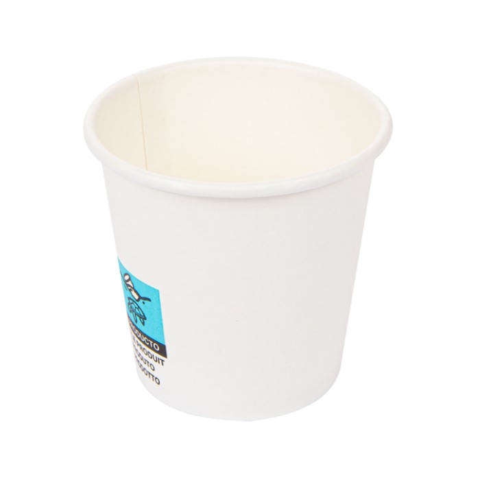 VASO BEBIDAS CALIENTES 70 ML BLANCO CARTONCILLO (1000 UNID)