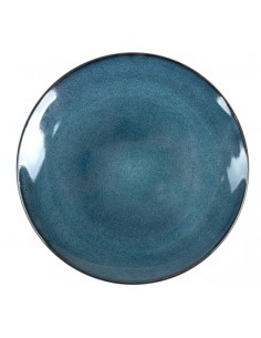 PLATO AZUL AKALA Ø27 CM STONEWARE (6 UNID)