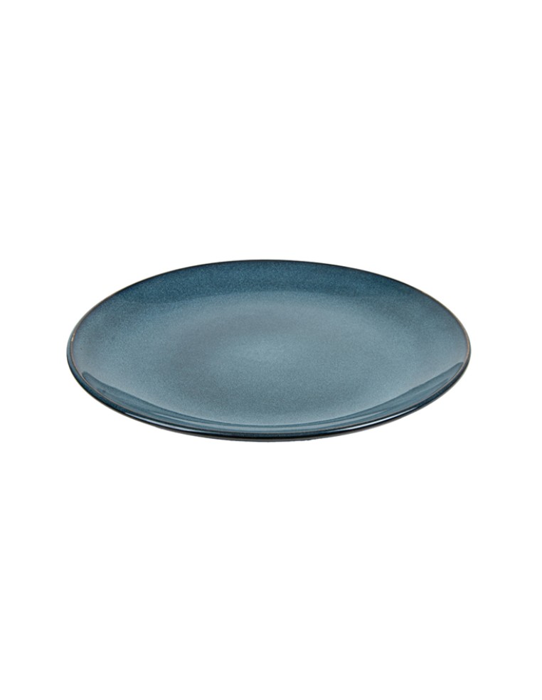 PLATO AZUL AKALA Ø27 CM STONEWARE (6 UNID)