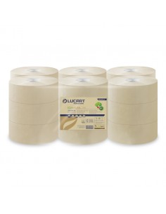 HIGIÉNICO INDUSTRIAL J130 ECONATURAL 500 SERV LUCART (18 rollos)