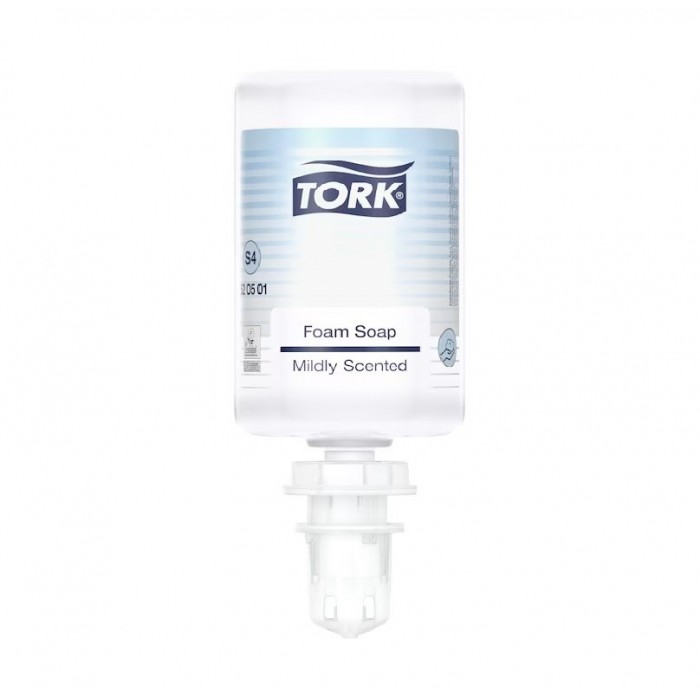 JABON ESPUMA S4 SUAVE TORK 1L (Caja 6 unidades)