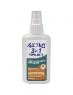 REPELENTE DE MOSQUITOS 3 en 1 KILL-PAFF (100 ml)