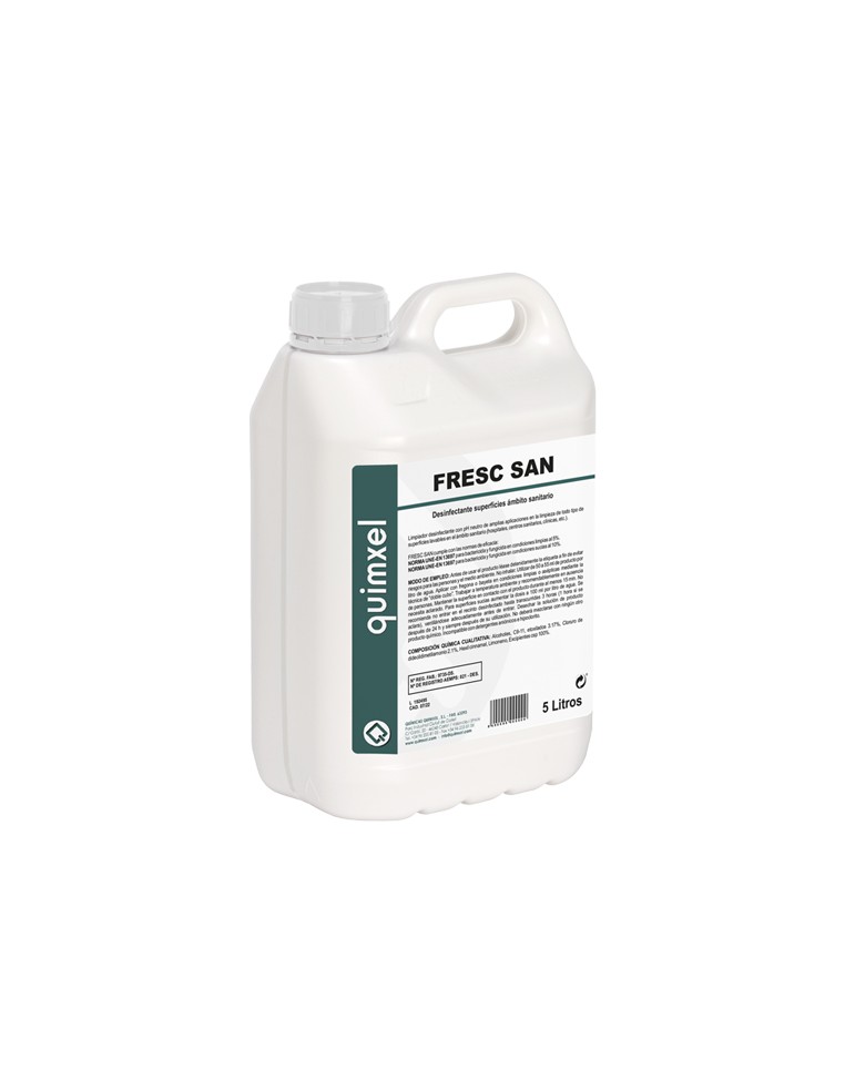 DESINFECTANTE FRESC SAN 5L Desinfectante superficies ámbito sanitario