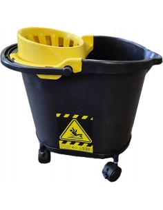 CUBO FREGONA ONE 15 L CON ESCURRIDOR  CON SOPORTE RUEDAS