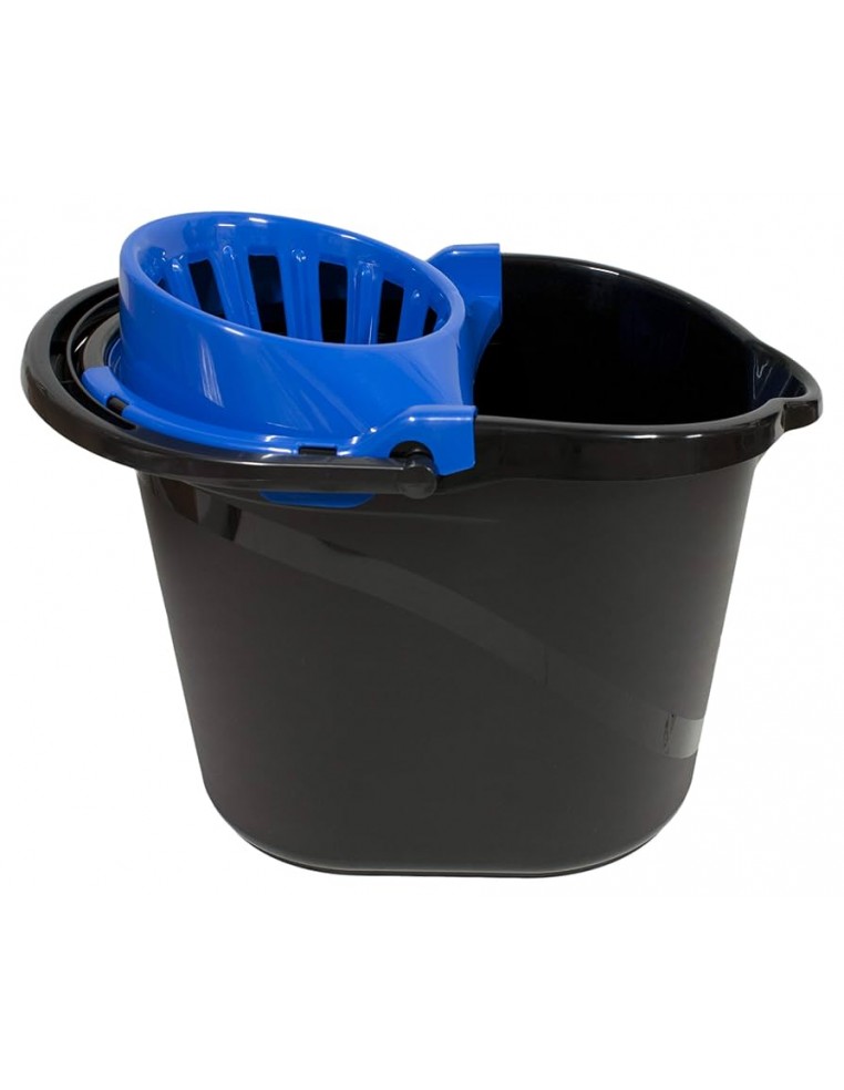 CUBO FREGONA ONE 15 L CON ESCURRIDOR  CON SOPORTE RUEDAS