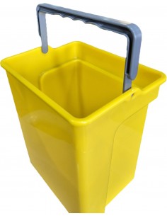 cubito 4 litros para carros de limpieza, disponible en diferentes colores, 2