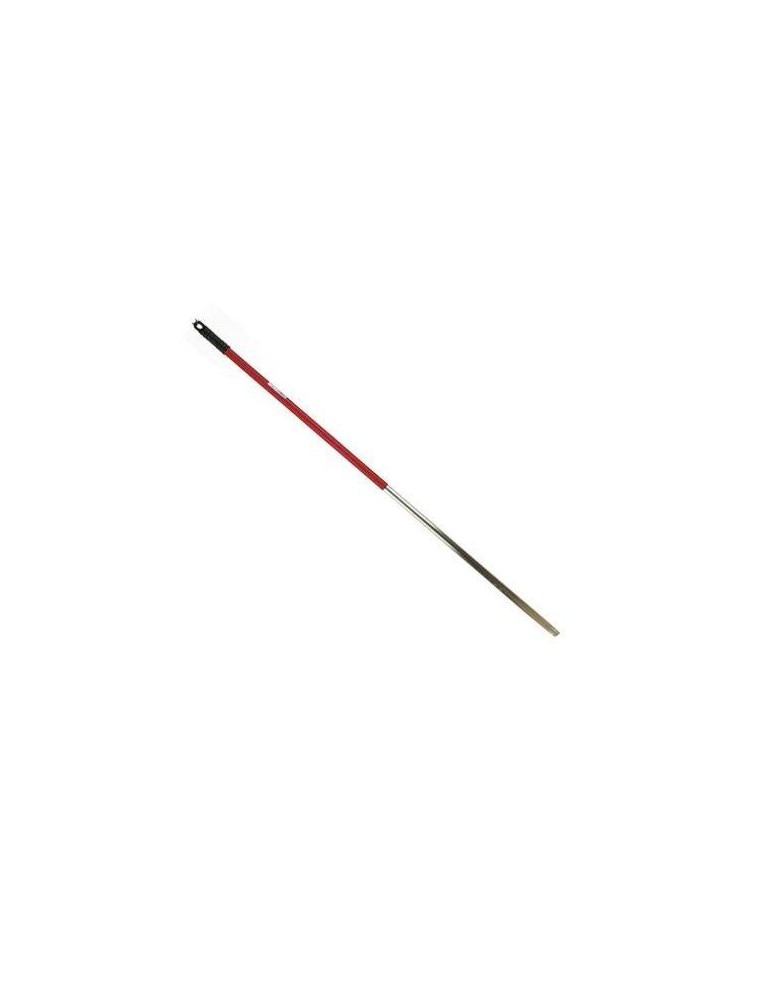 MANGO ALUMINIO 1.40m ENFUNDADO ROJO