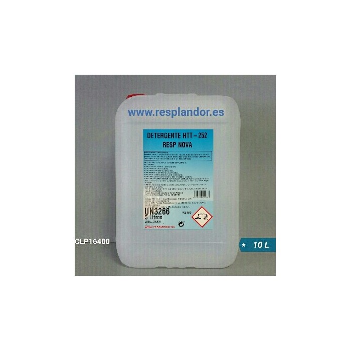 DETERGENTE HTT 252 PLUS 10L PARA MAQUINAS FREGADORAS