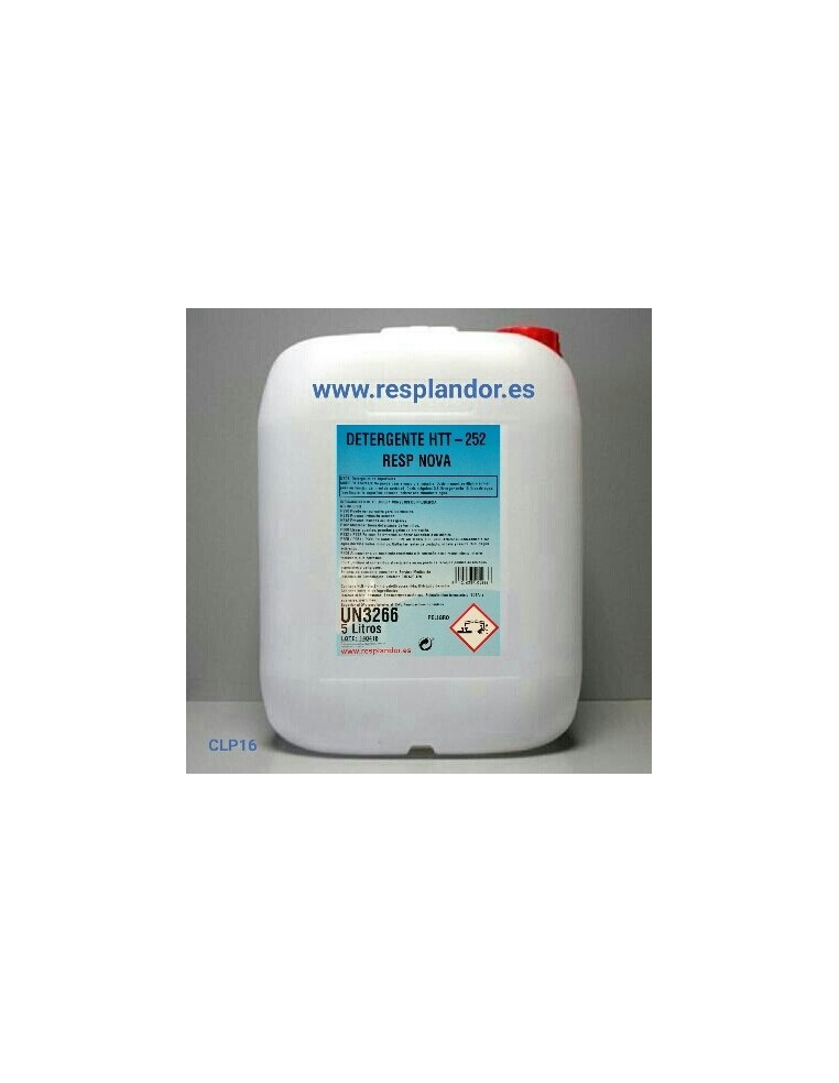 DETERGENTE HTT 252 PLUS 20L PARA MAQUINAS FREGADORAS