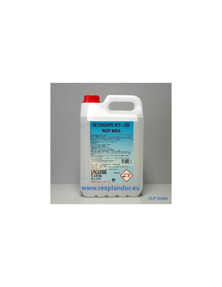 DETERGENTE HTT 252 PLUS 5L PARA MAQUINAS FREGADORAS