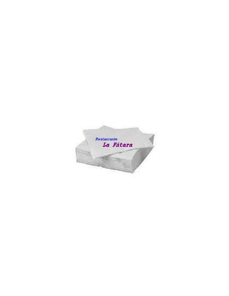SERVILLETA 20x20 2/C personalizadas 2 tintas (60 paquetes x 100 servilletas)