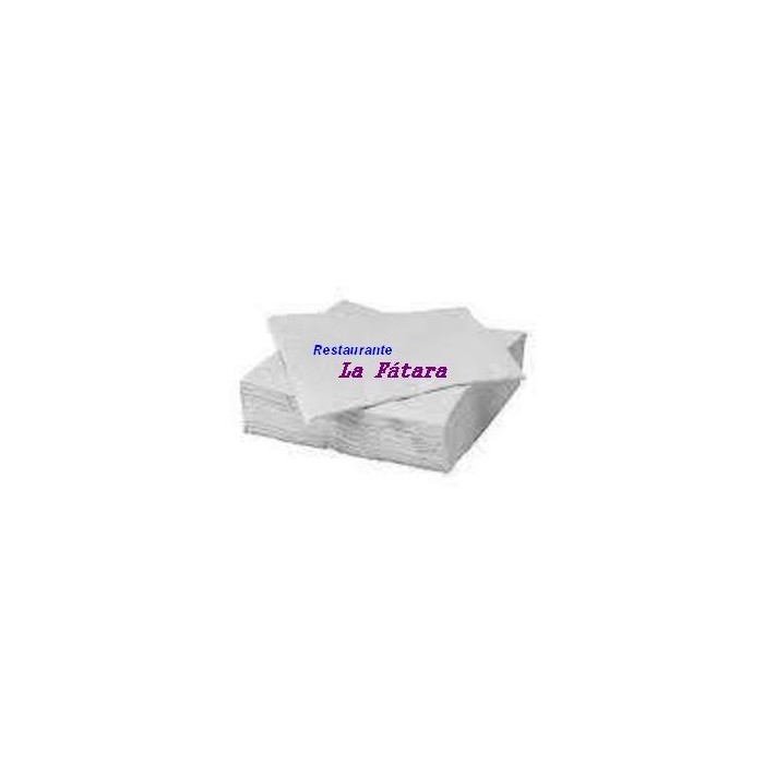 SERVILLETA 20x20 2/C personalizadas 2 tintas (60 paquetes x 100 servilletas)