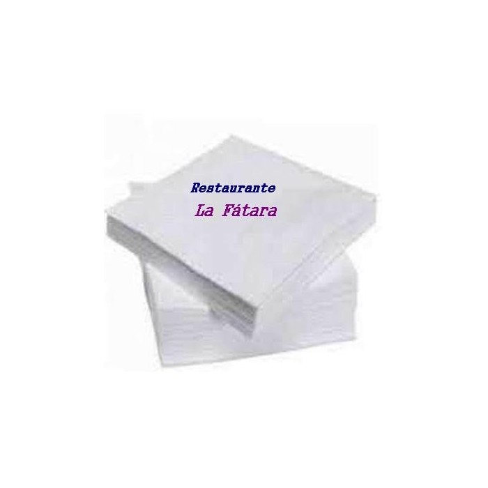 SERVILLETA 30x30 2C personalizadas 2 tintas