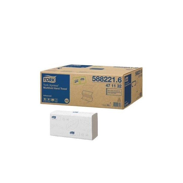 TOALLA PLEGADO EN Z TORK Xpress H2 (20 paq x190 uds)