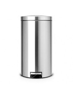 PAPELERA PEDAL INOX 12 L