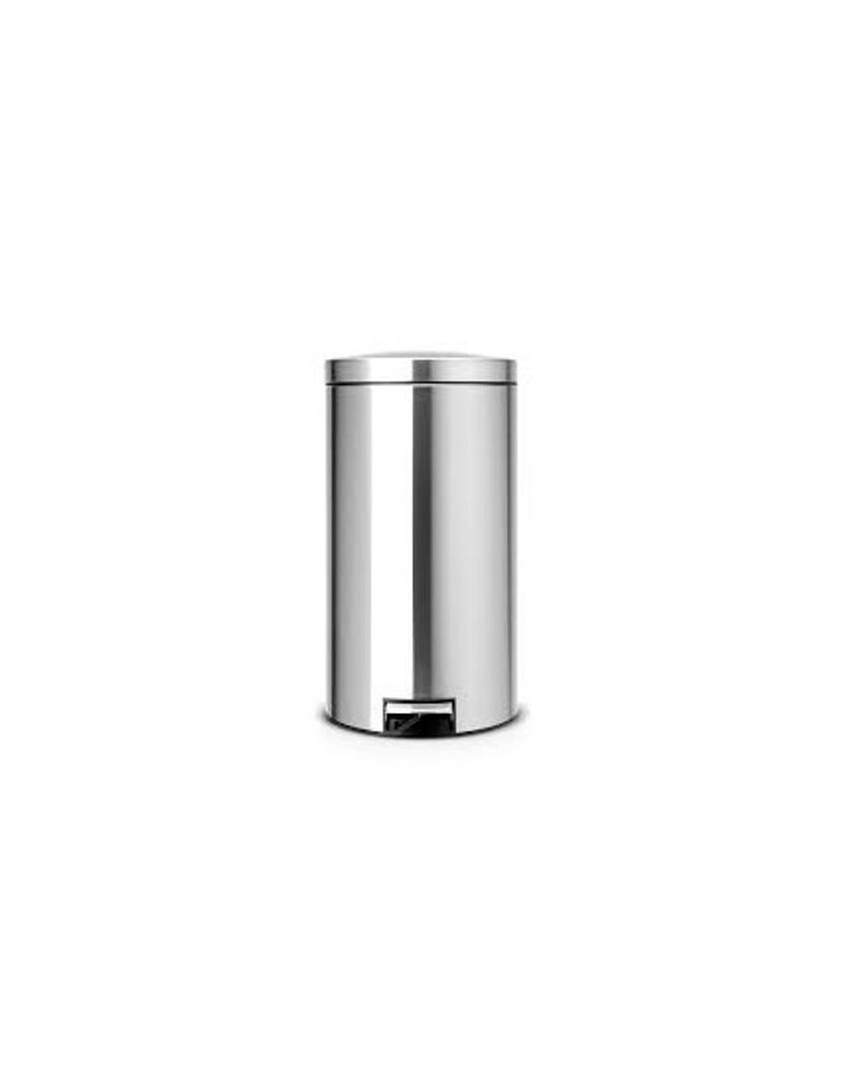 PAPELERA PEDAL INOX 12 L