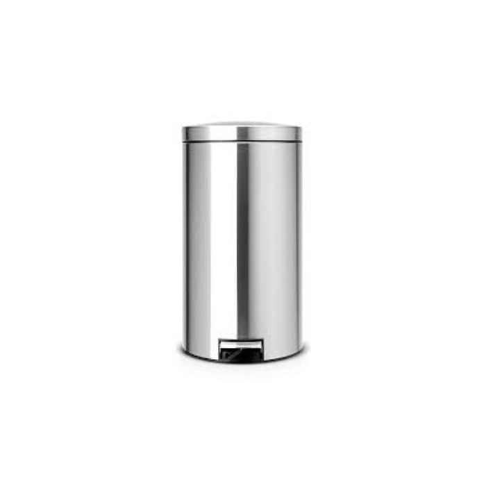 PAPELERA PEDAL INOX 12 L