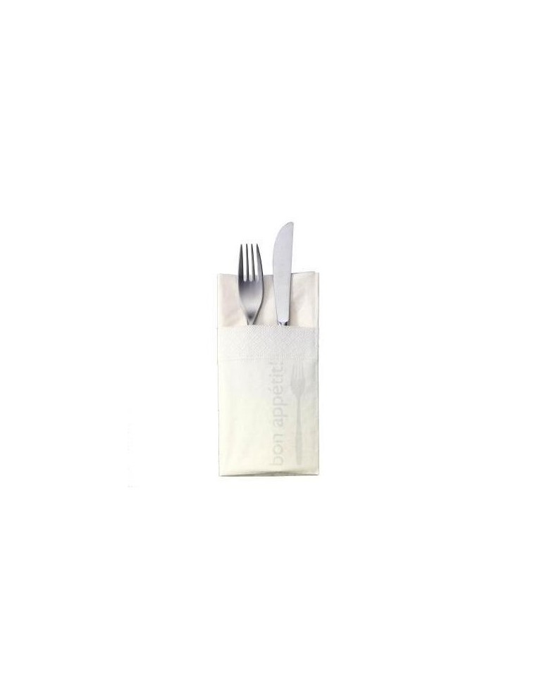 SERVILLETA 39x39 CUBIERTOS TORK BON APPETIT 3 Capas (6 paquetes de 200 servilletas)