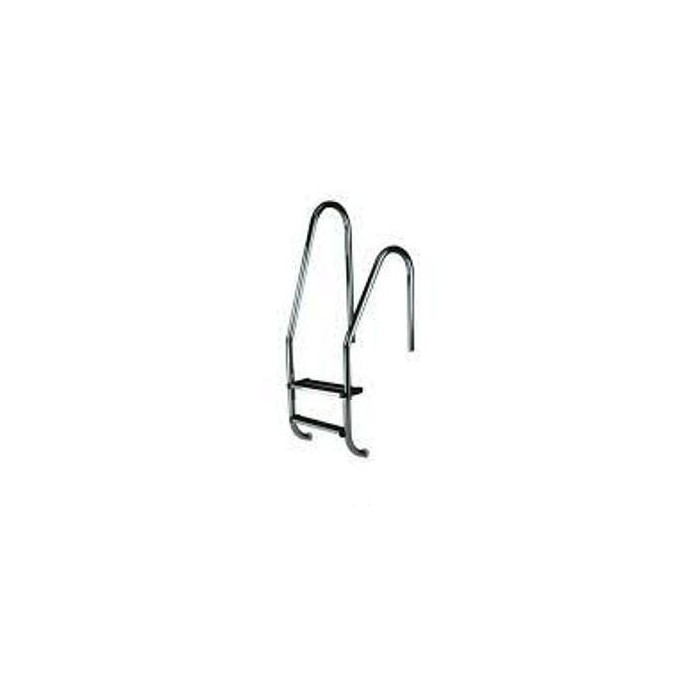 ESCALERA PISCINA ASIMETRICA STANDARD 2 PELDAÑOS ACERO INOXIDABLE AISI 304