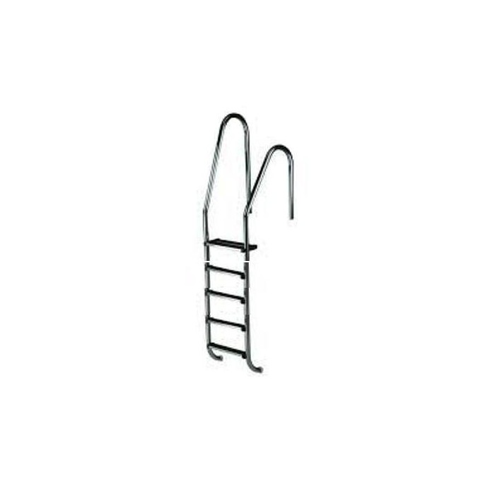 ESCALERA PISCINA ASIMETRICA STANDARD 5 PELDAÑOS ACERO INOXIDABLE AISI 304