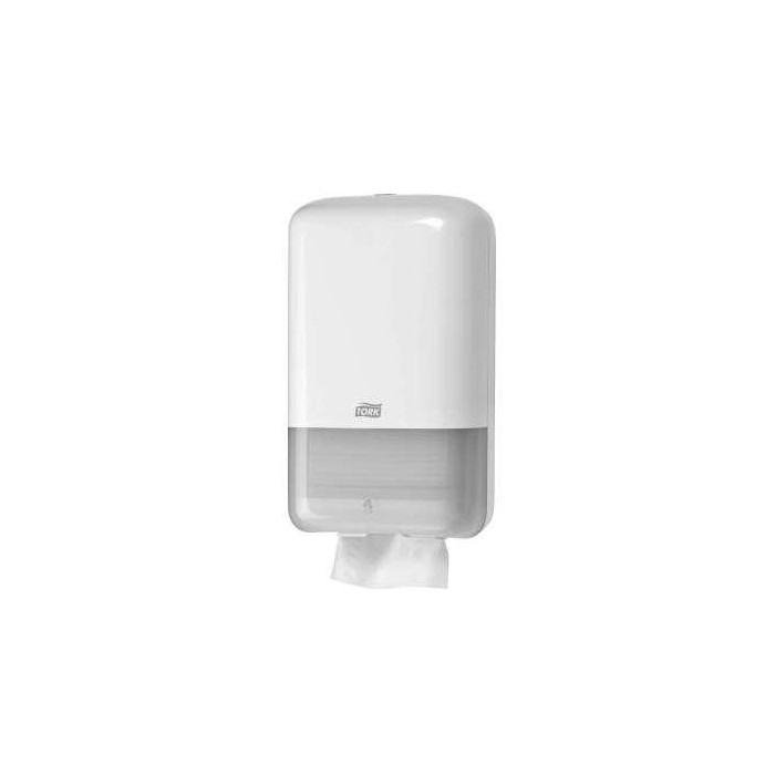 DISPENSADOR HIGIENICO T3 BLANCO papel plegado