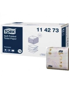 Papel Higiénico Suave Plegado T3 Tork (30 paq x 252)